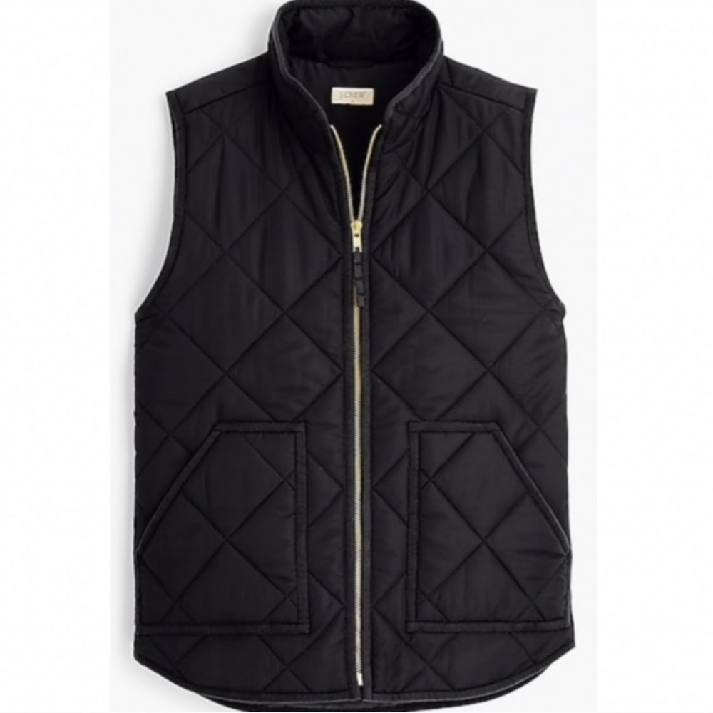 Black JCrew Factory Vest